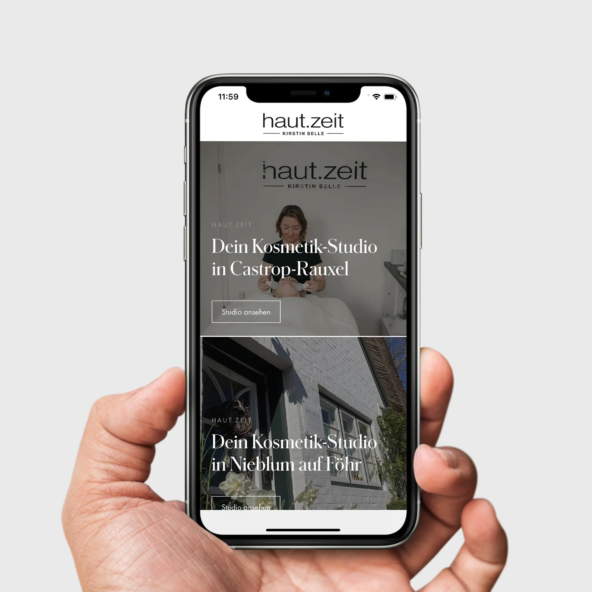 Kosmetik haut.zeit Kirstin Selle Website Beitrag